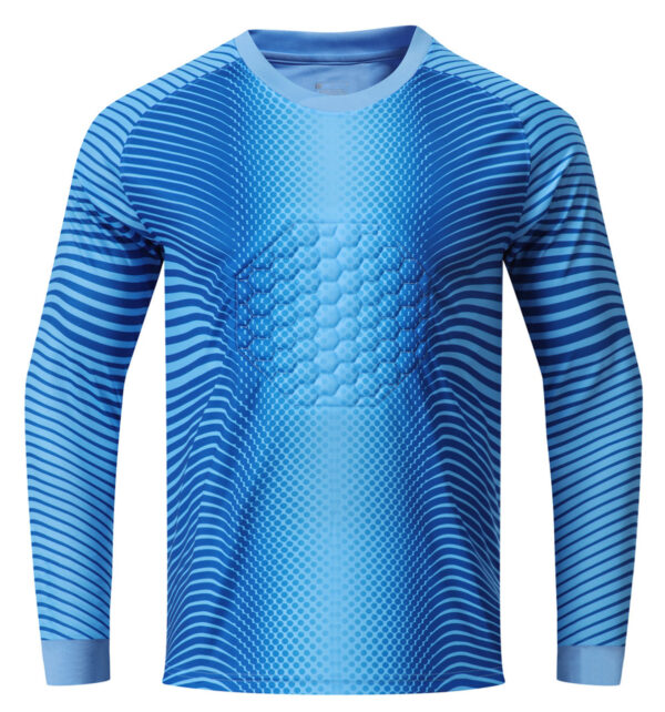 Soccer Goalie Shirt, Padded Goalkeeper Jersey, 5 Color Uniforms, Kids,Youth and Adult Sizes